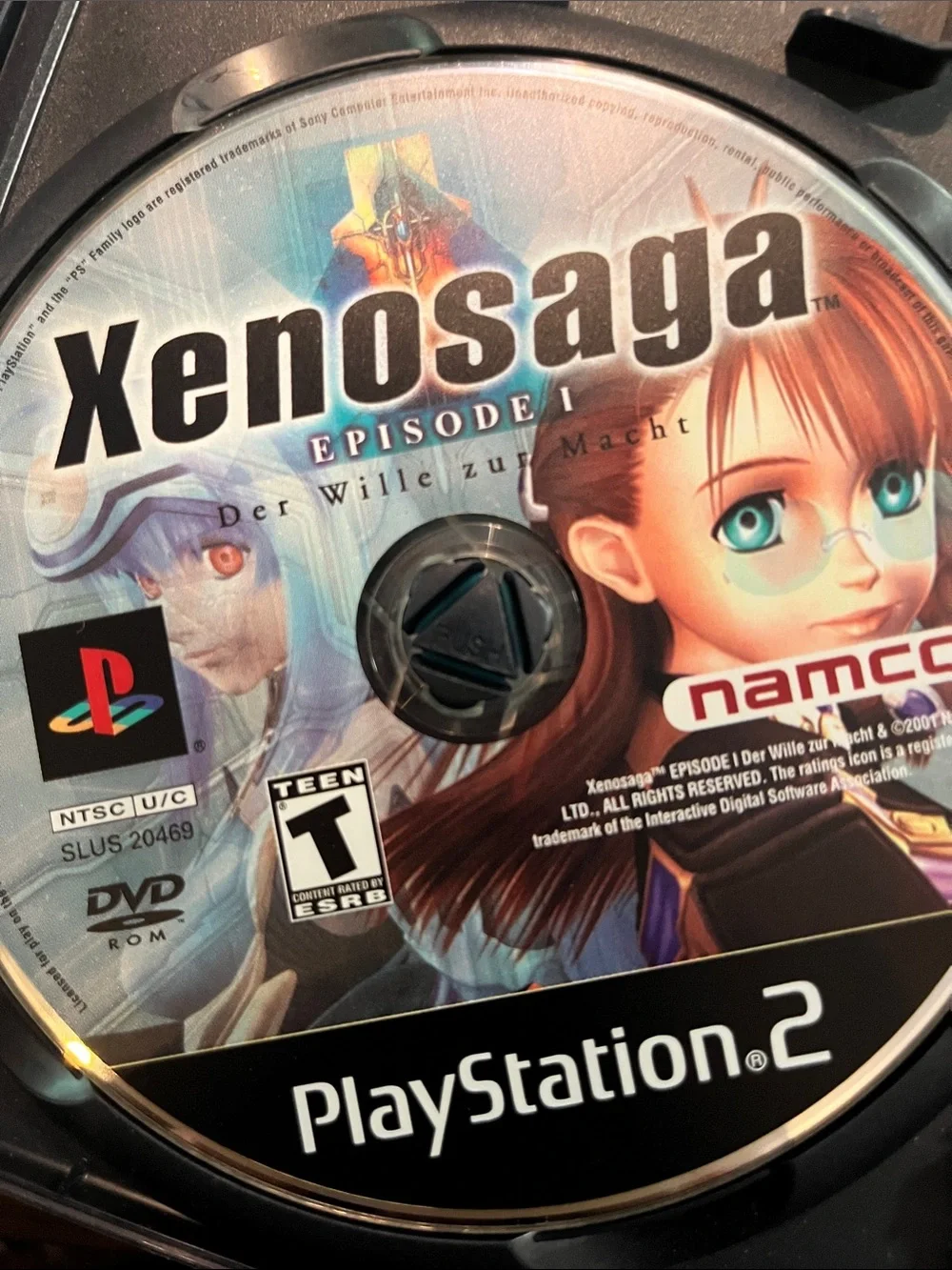 Xenosaga Episode I: Der Wille zur Macht for the PlayStation 2 PS2 No Manual